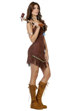 Indianerkvinde Kostume