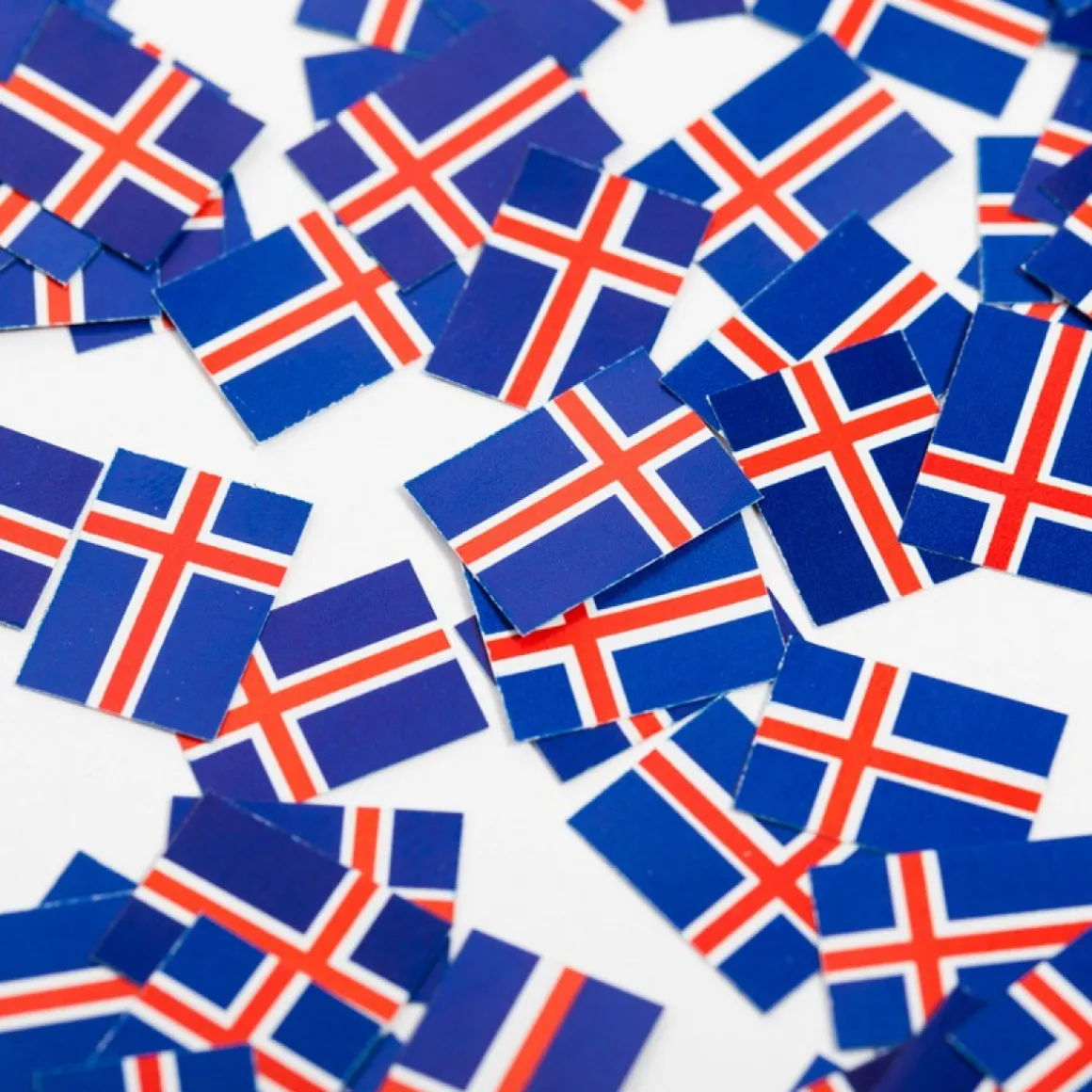 Island Flag Konfetti