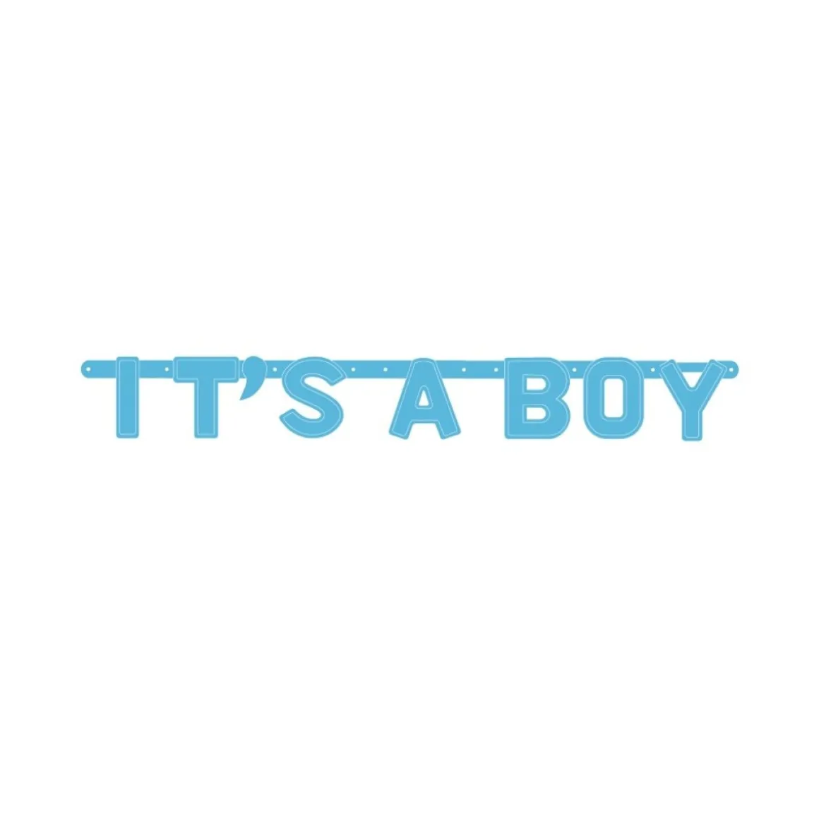 It's a Boy Banner Blå