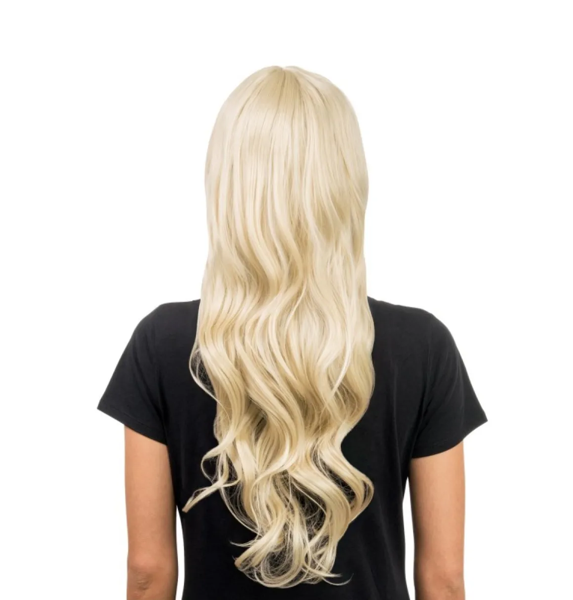 Jenna Lang Paryk Med Pandehår Blond