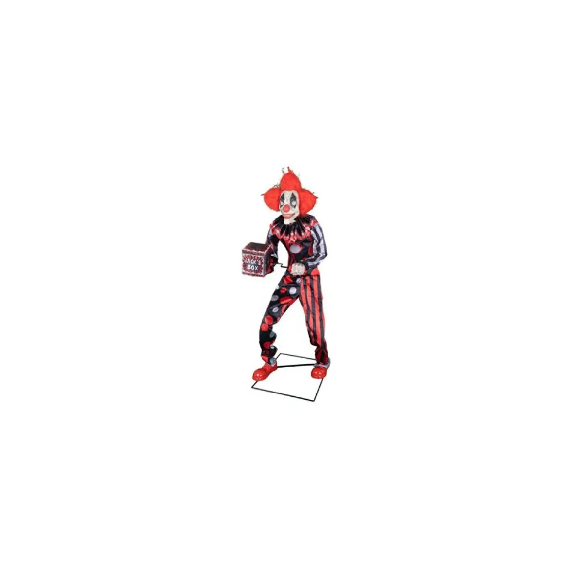 Jester Jack Klovn Animatronisk Dekoration