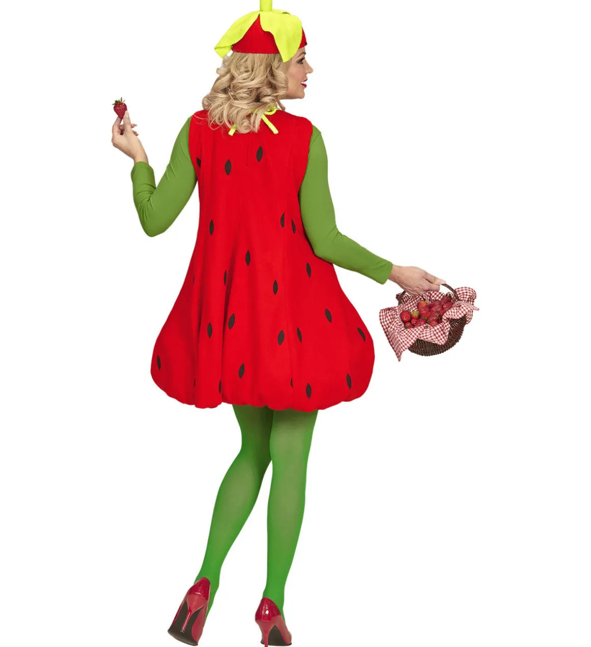 Jordbær med Hat Kostume