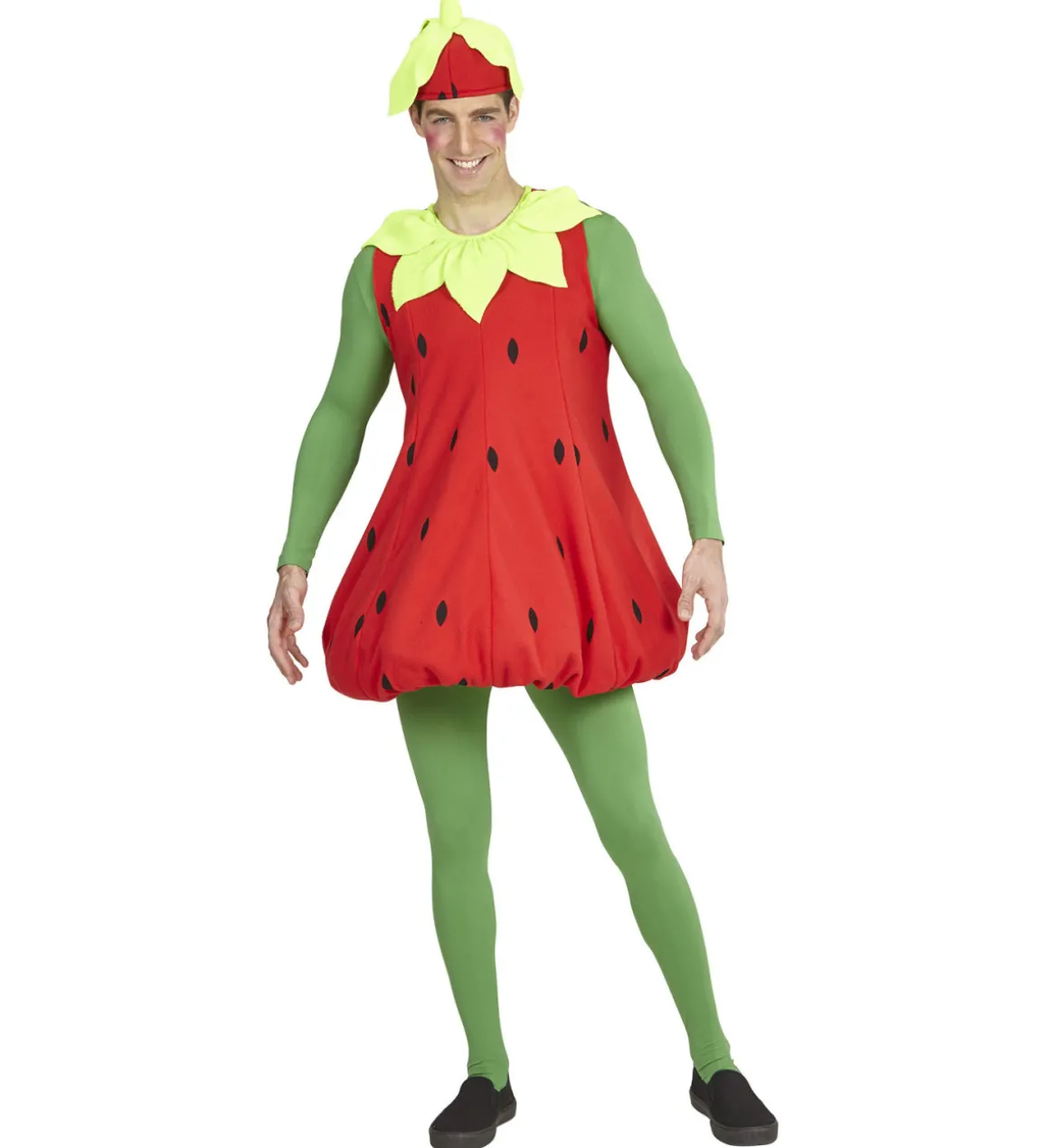 Jordbær med Hat Kostume