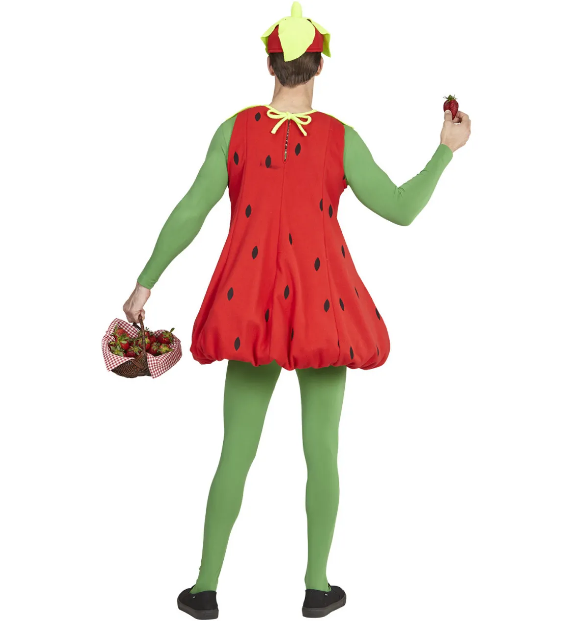 Jordbær med Hat Kostume