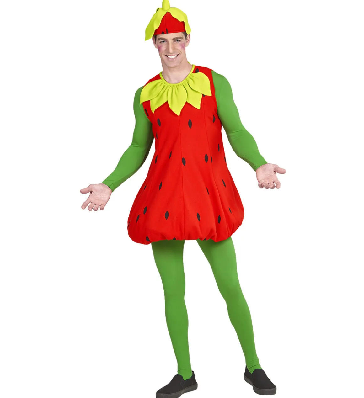 Jordbær med Hat Kostume