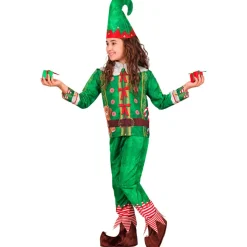 Julealf Børnekostume Grøn