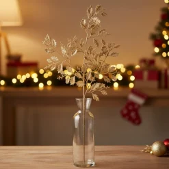 Julegren Glitter Guld