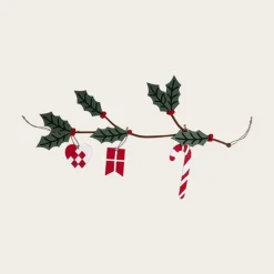 Juleguirlande Flerfarvet