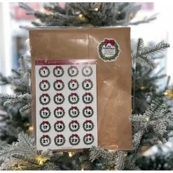 Julekalender Klistermærker & Poser