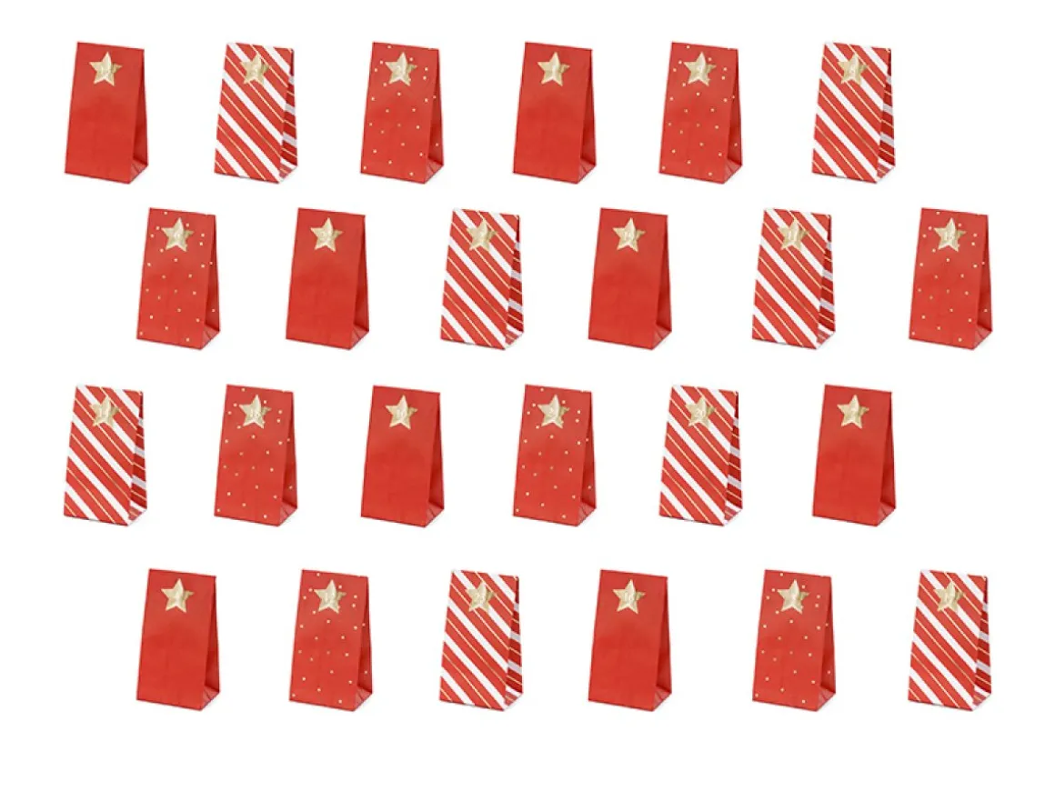Julekalender Æsker Rød