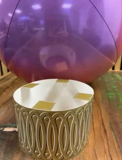 Julekugle Folieballon Regnbue