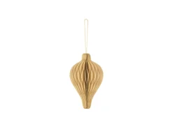 Julepynt Honeycomb Ornament Beige