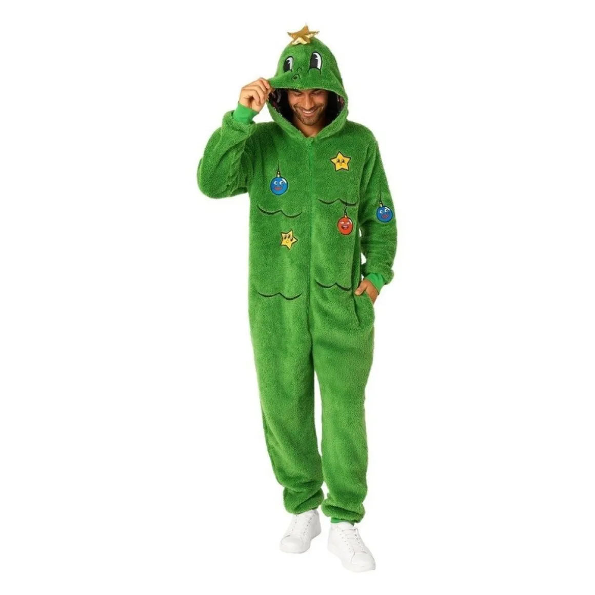 Juletræ Onesie Grøn