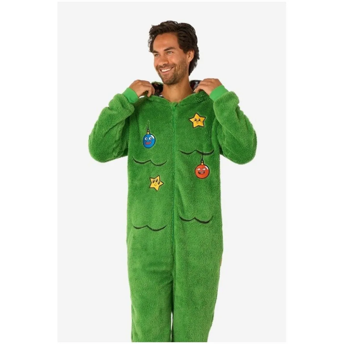 Juletræ Onesie Grøn