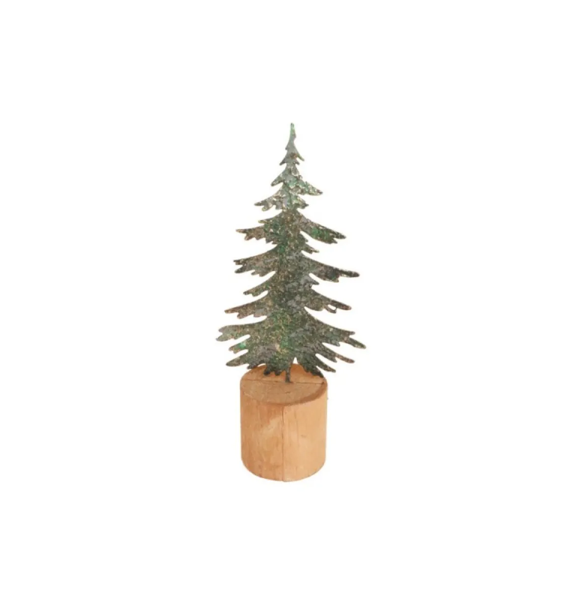 Juletræ På Træfod Grøn