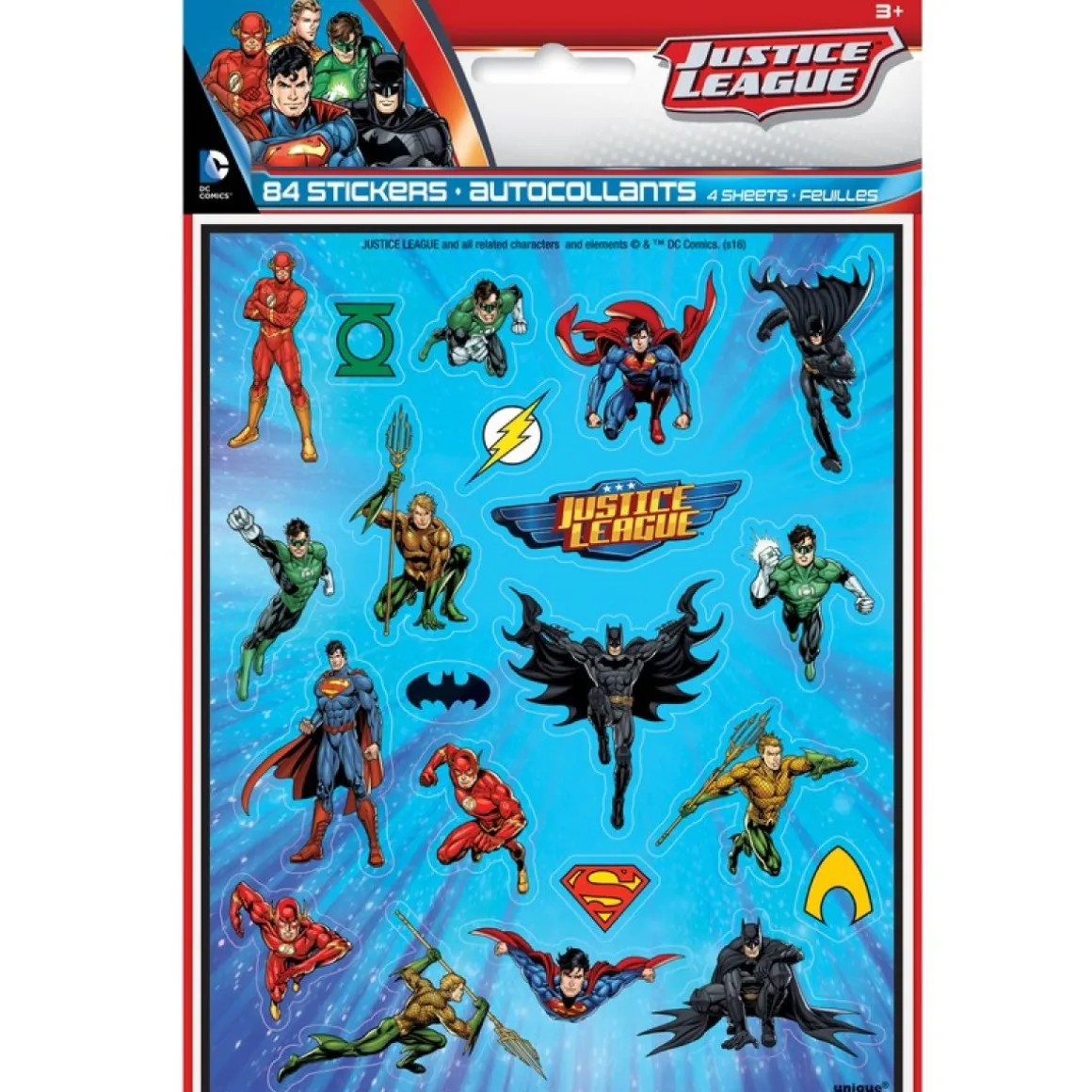 Justice League® Klistermærker
