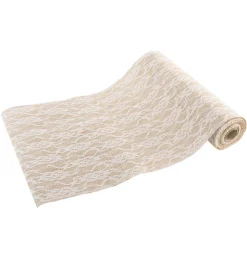 Jute Blonde Bordløber Hvid