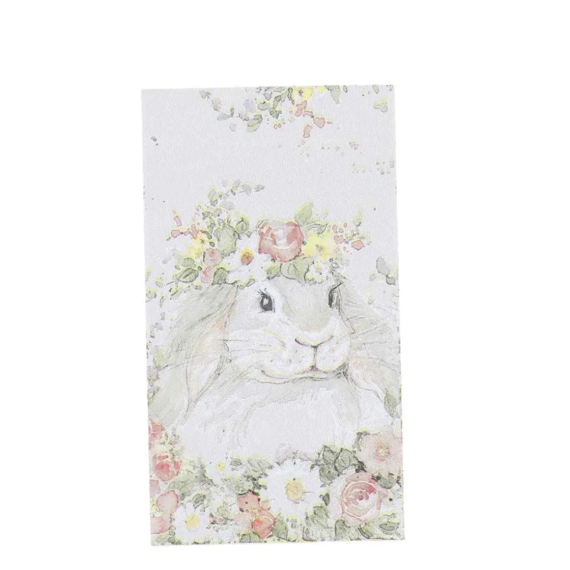 Kanin Blomster Servietter Pastel