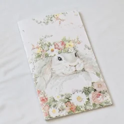 Kanin Blomster Servietter Pastel