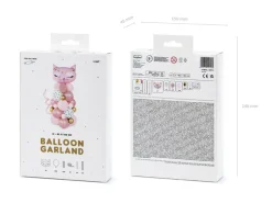 Kat Ballonfigur Lyserød
