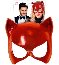 Kat Maske Rød