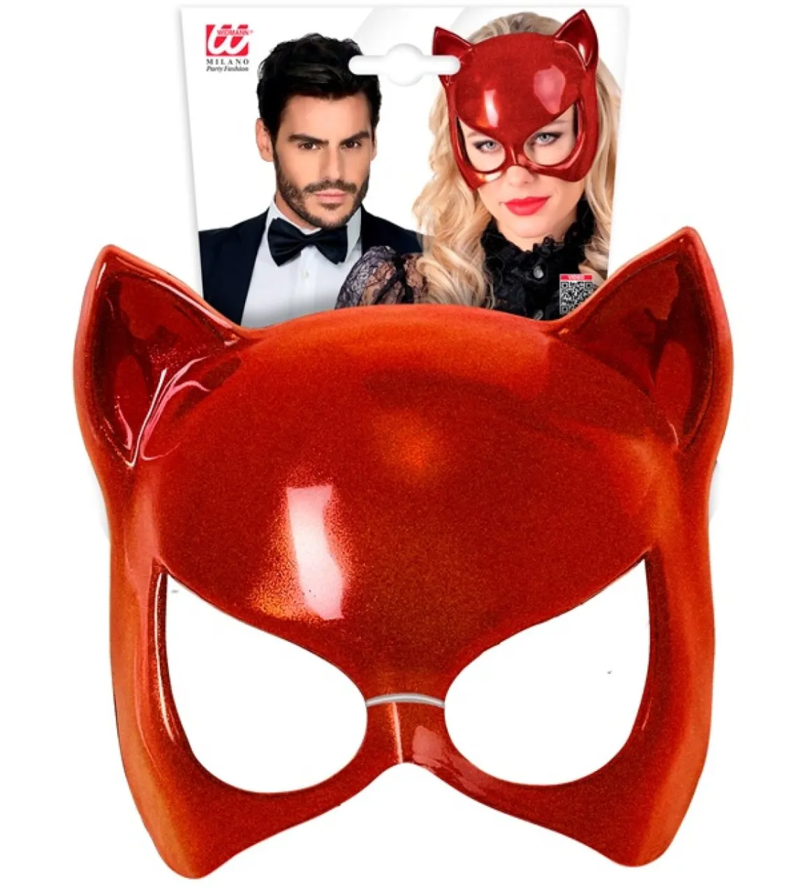 Kat Maske Rød