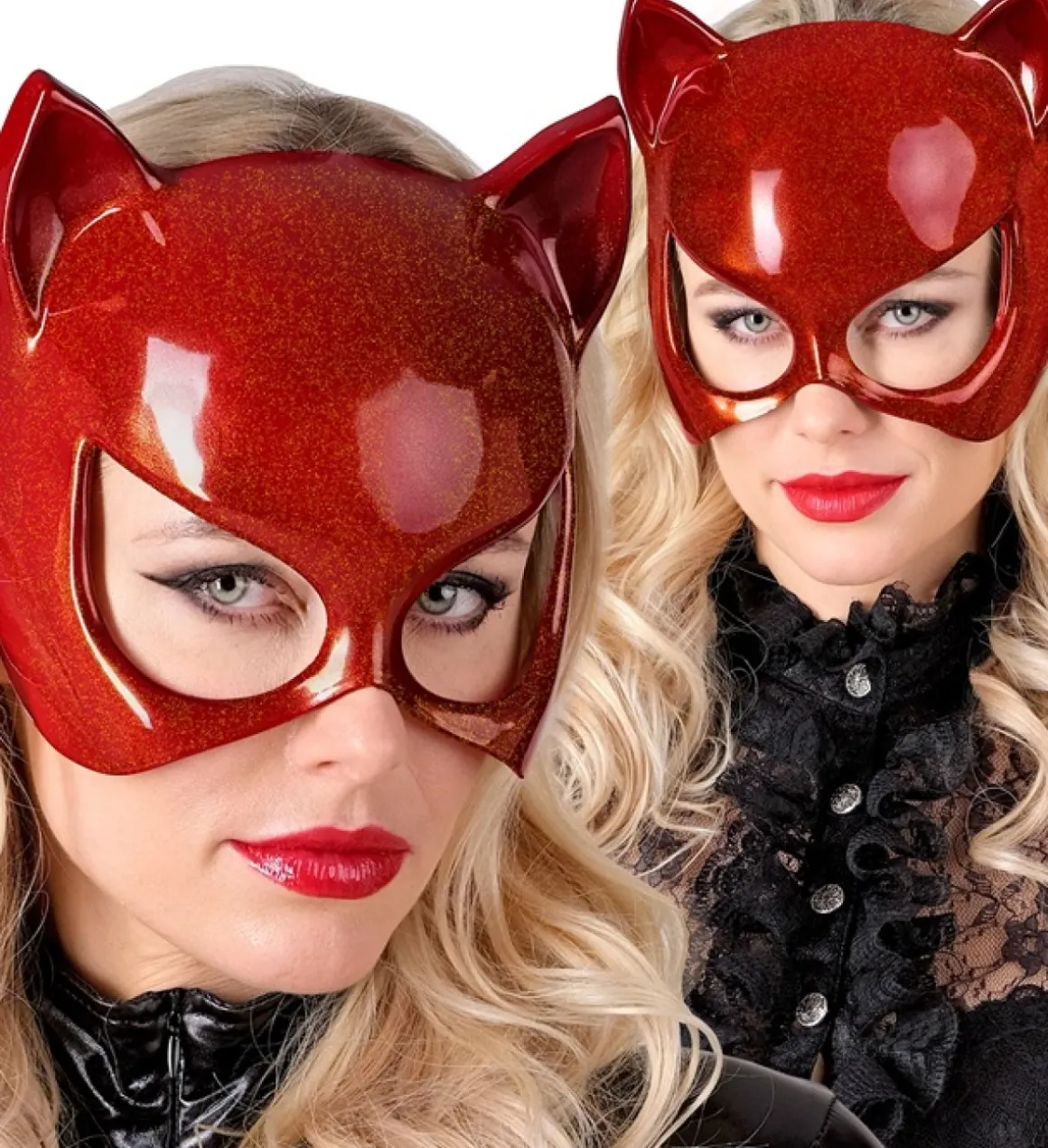 Kat Maske Rød