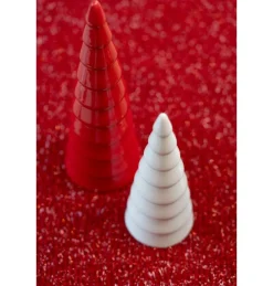 Keramik Juletræ Hvid