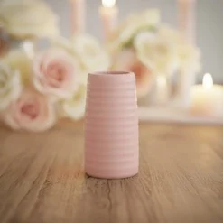 Keramik Vase Lyserød