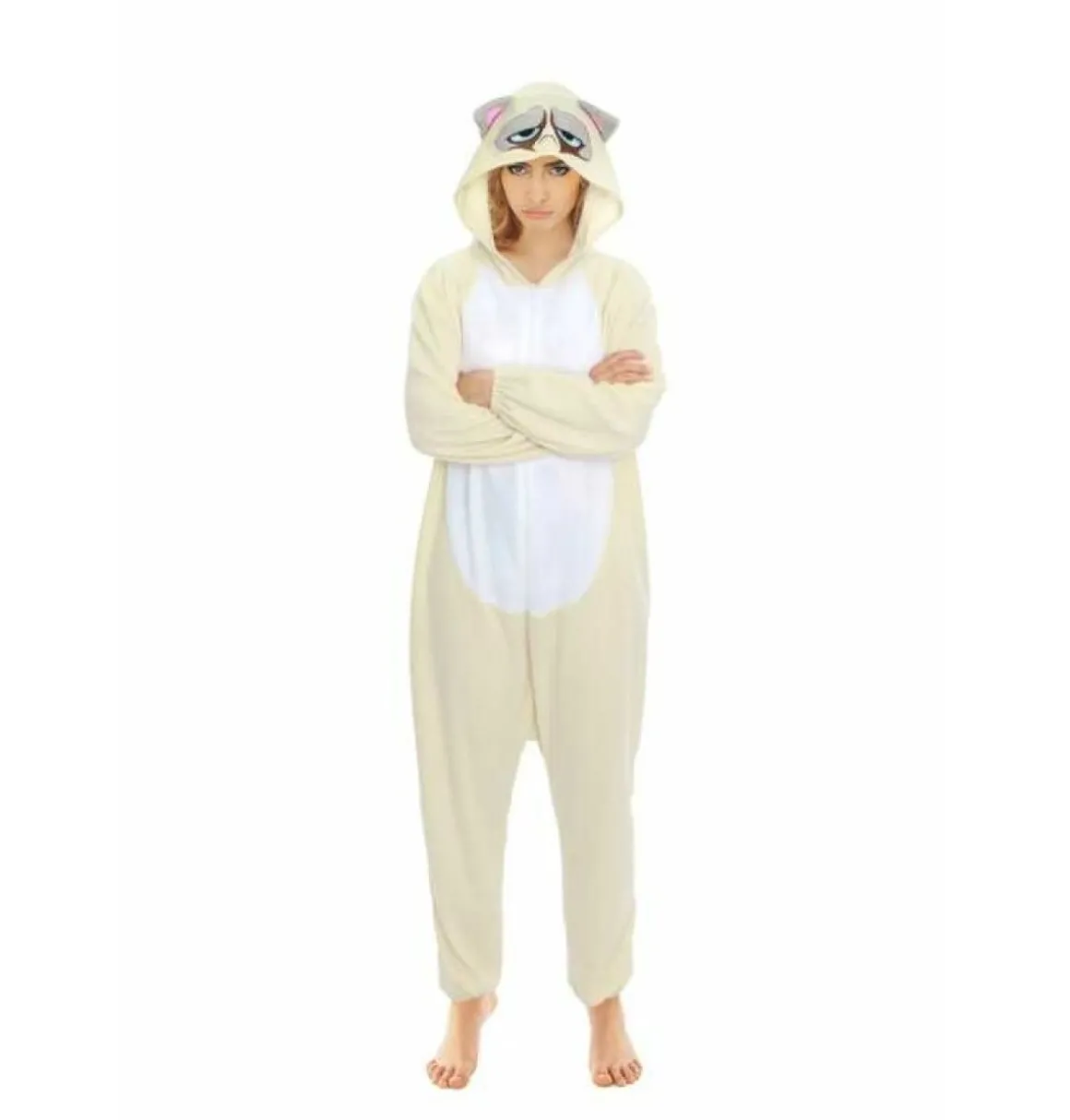 Kigurumi Grumpy Cat® Kostume
