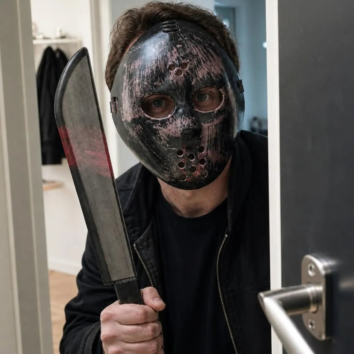 Killer Maske Og Machete