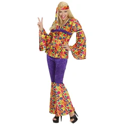 Kæk Hippiepige Kostume