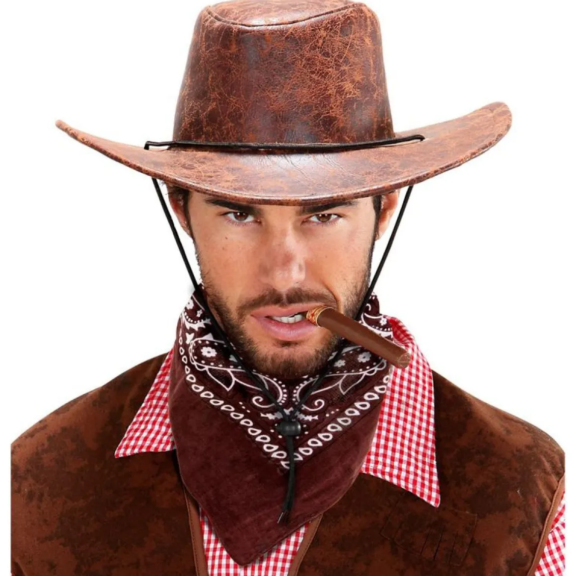 Klassisk Bandana Brun