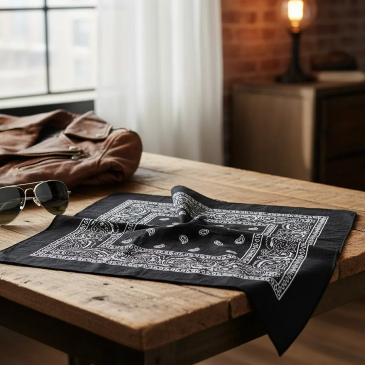 Klassisk Bandana Sort