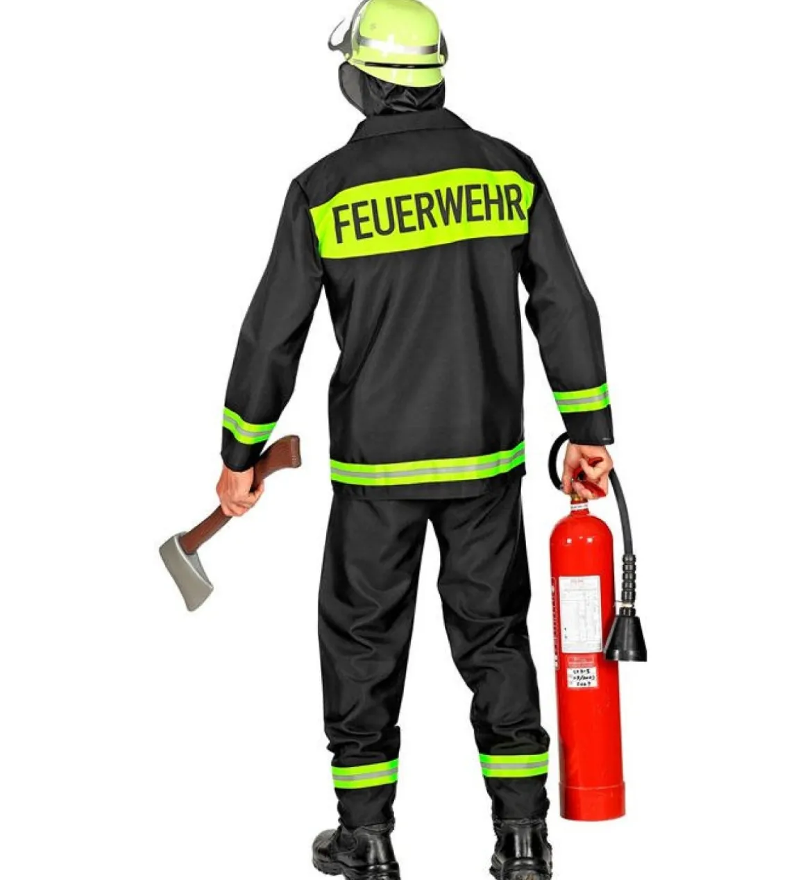 Klassisk Brandmand Kostume