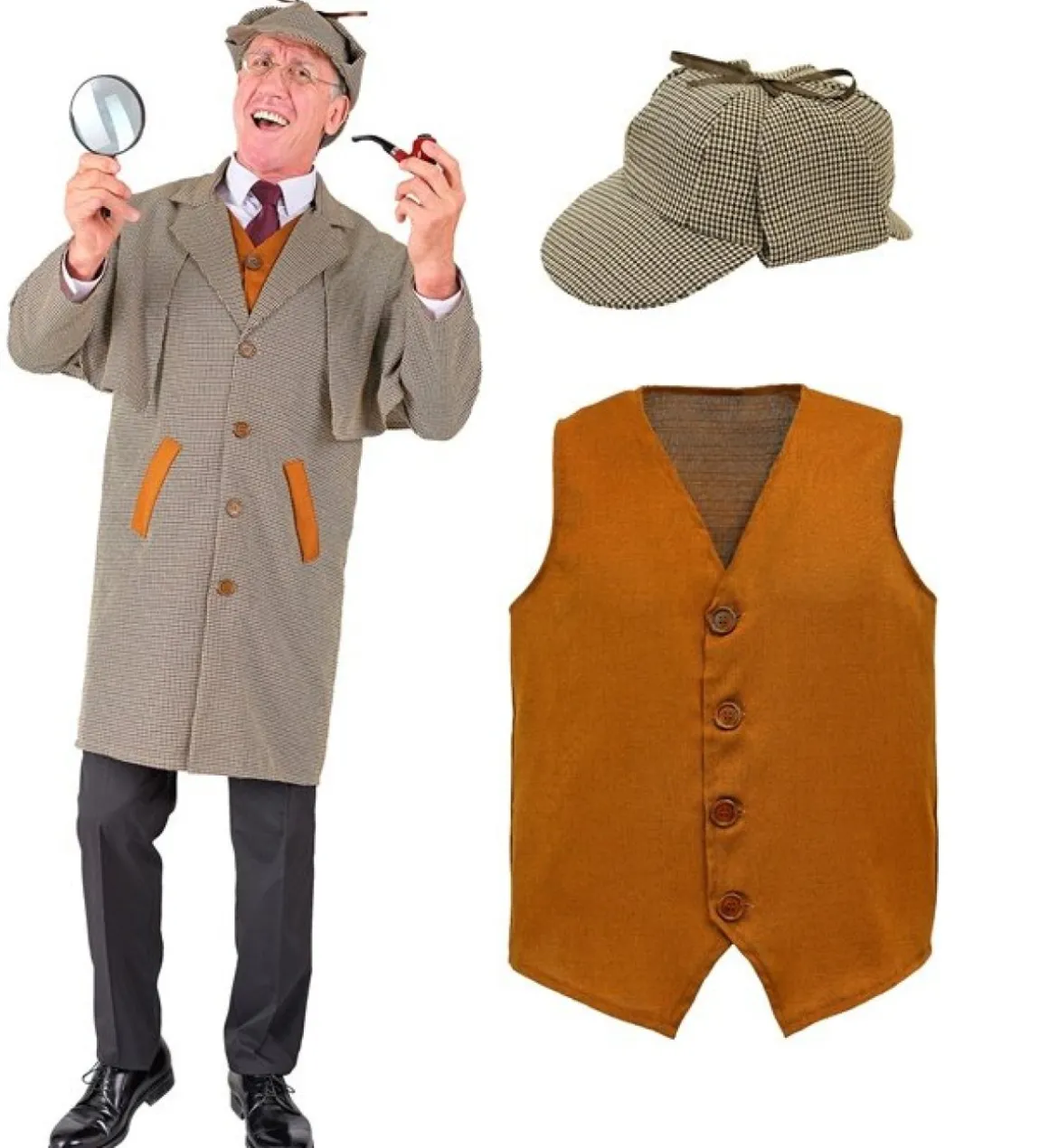 Klassisk Detektiv Kostume