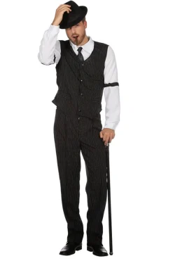Klassisk Gangster Kostume