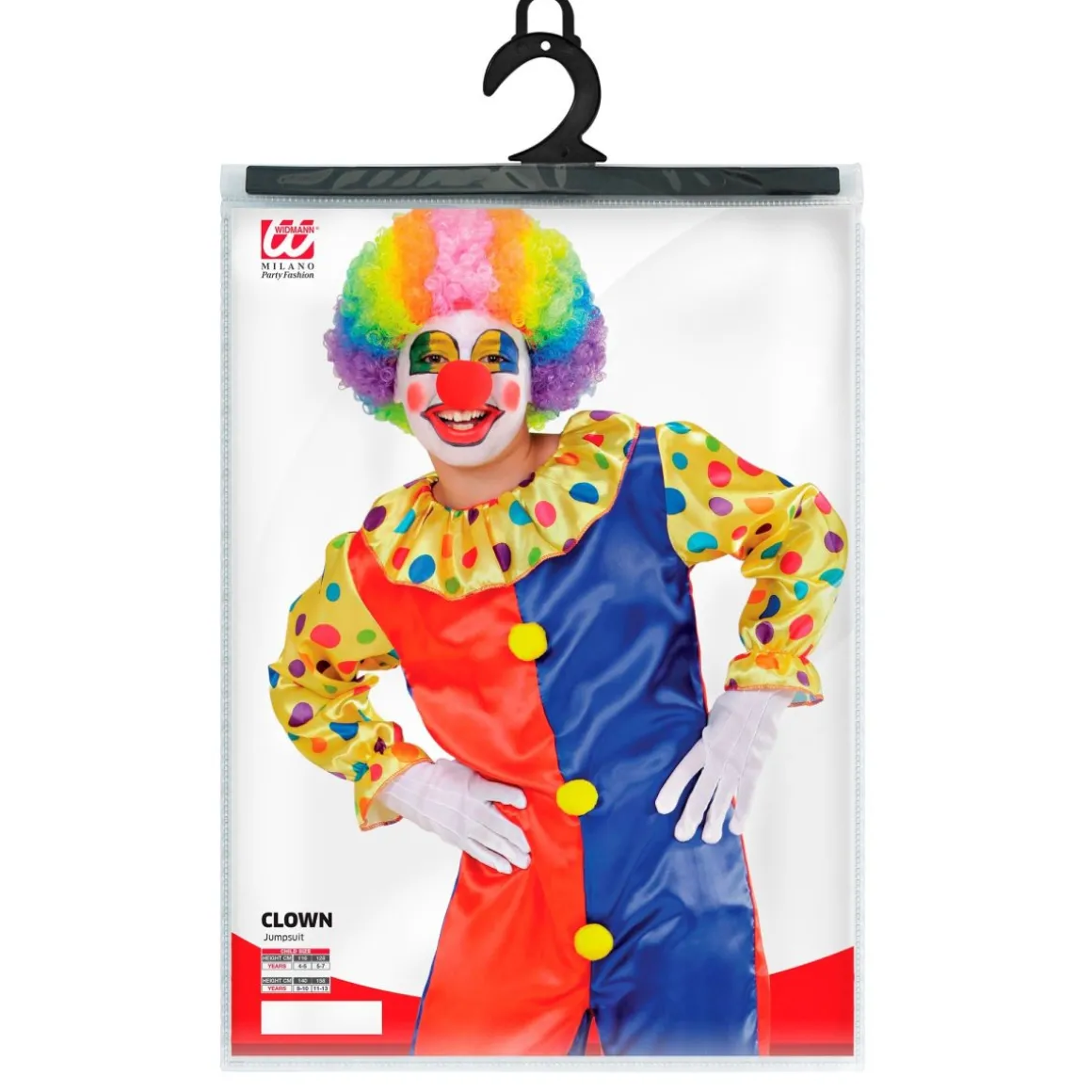 Klassisk Klovn Børnekostume