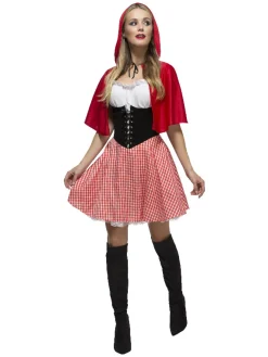 Klassisk Rødhætte Kostume
