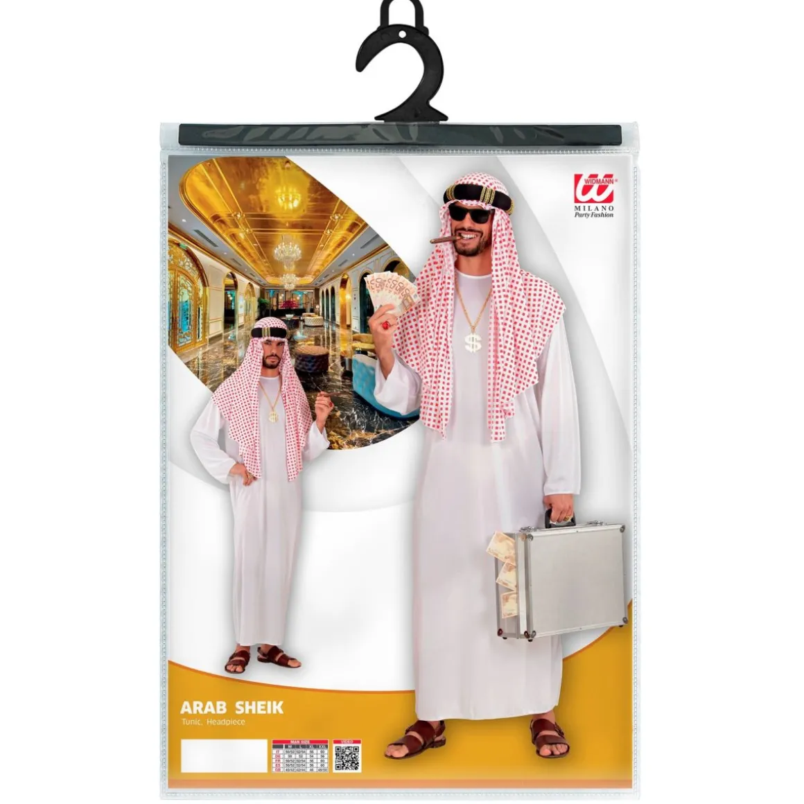Klassisk Sheik Kostume