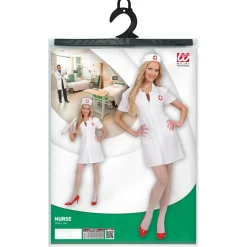 Klassisk Sygeplejerske Kostume