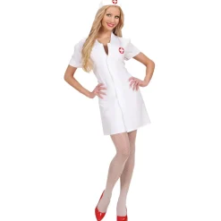 Klassisk Sygeplejerske Kostume