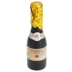 Konfetti Champagneflaske Streamer