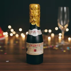 Konfetti Champagneflaske Streamer