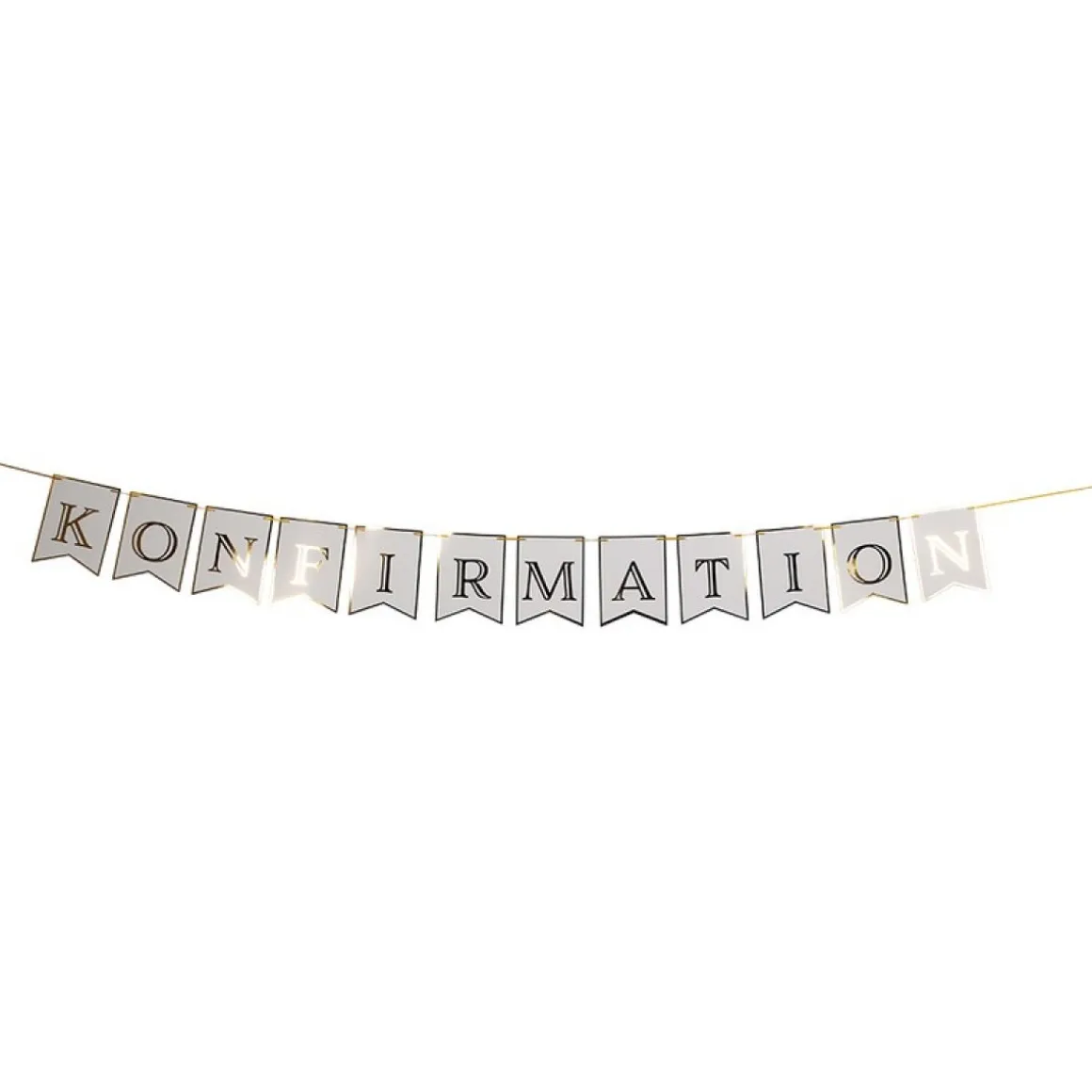 Konfirmation Bannerguirlande