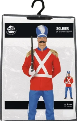Kongelig Gardersoldat Kostume Rød