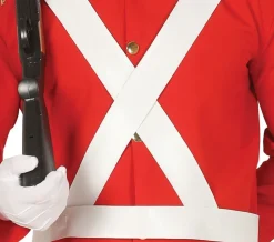 Kongelig Gardersoldat Kostume Rød