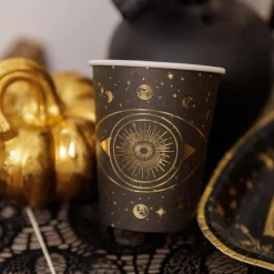 Kosmos Papkrus Sort/Guld
