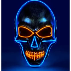 Kranie LED Maske Blå