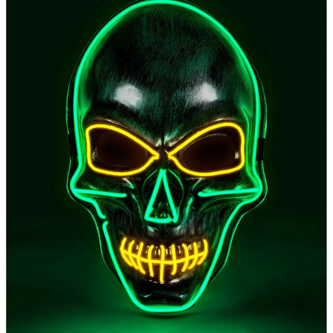 Kranie LED Maske Grøn